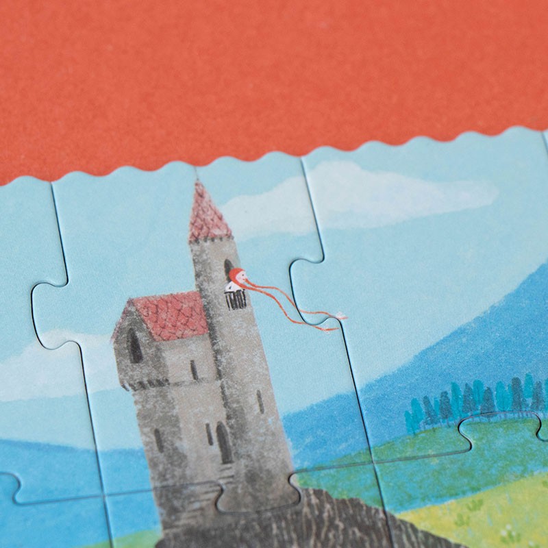 puzzle y juego de historias